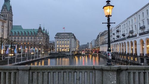 Buildings in city