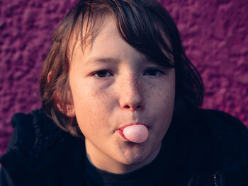 Portrait of boy