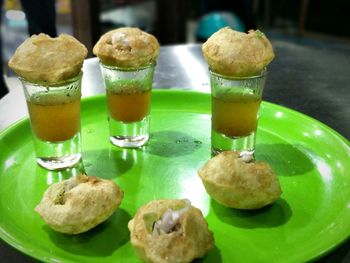 Close-up of drink on table