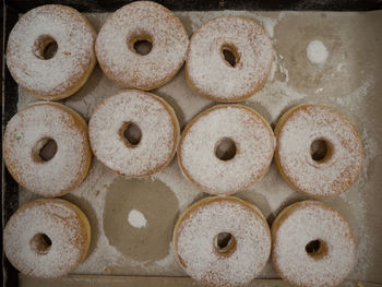 Full frame shot of cookies