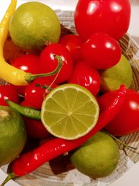 Close-up of strawberries