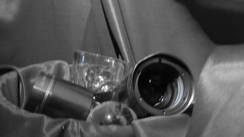 Close-up of glass