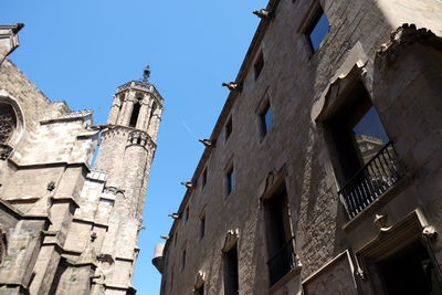 Low angle view of old building