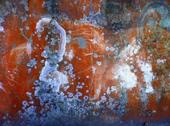 Full frame shot of weathered wall