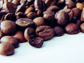 Close-up of coffee beans