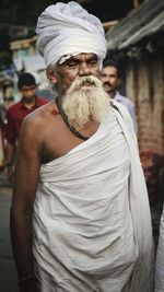 Portrait of man