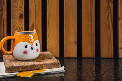 Close-up of tea on table