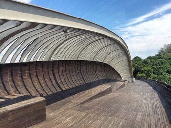 Cropped built structure against the sky