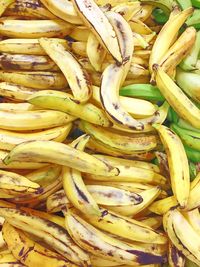 Full frame shot of fruits for sale at market