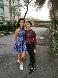 Portrait of a smiling young woman