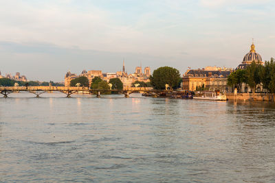 River with buildings in background