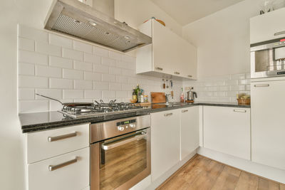 Interior of kitchen