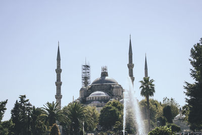 Panoramic view of buildings against sky