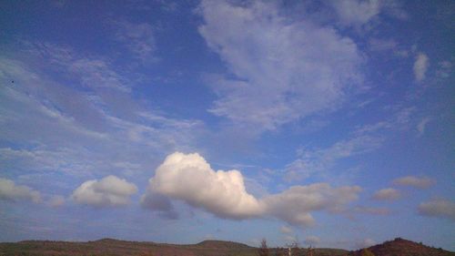 Panoramic view of landscape against sky