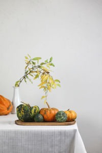 Close-up of food on table