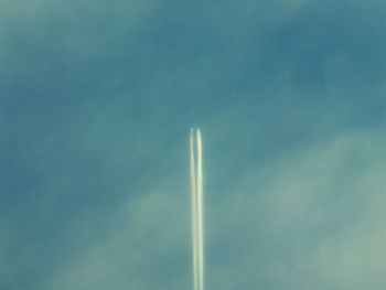 Low angle view of cloudy sky