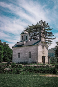 Exterior of building against sky