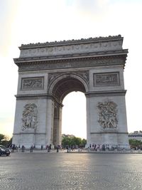 View of historical building