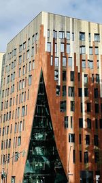 Low angle view of building against sky