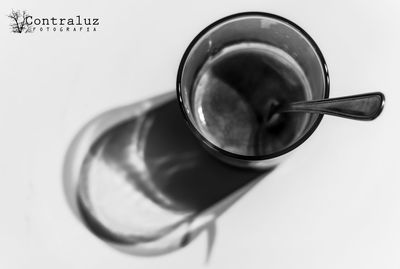 Close-up of over white background