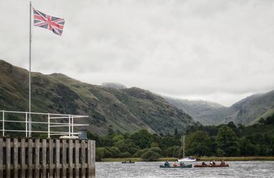 View of lake at glenridding 