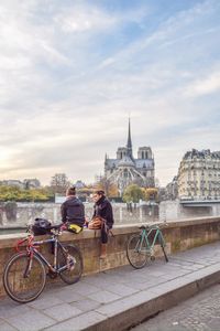 View of city against sky