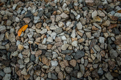 Full frame shot of stones