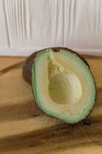 Close-up of fruit on table