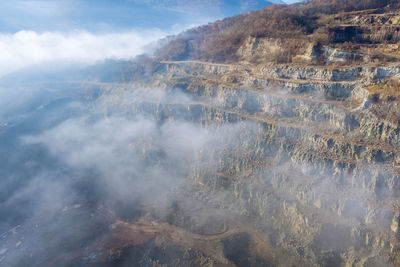 Aerial view of landscape