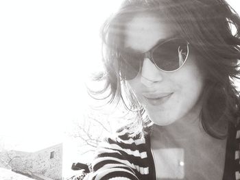 Portrait of young woman