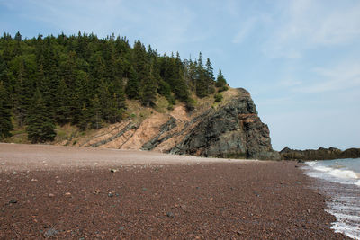 Road by sea against sky