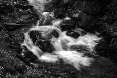 View of waterfall