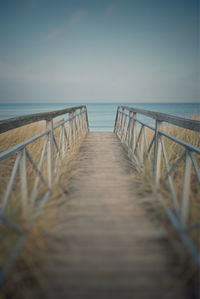 Surface level of sea against sky