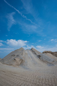 The gravel pit at glatved beach