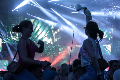 People enjoying in nightclub