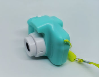 Close-up of blue toy over white background