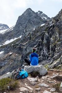 Hiking scenes in the beautiful north cascades wilderness.