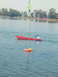 Boat in lake