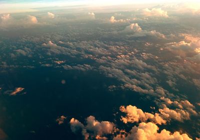 Aerial view of landscape