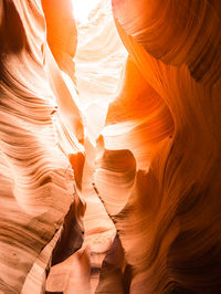 Rock formations at canyon