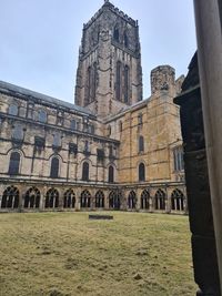 Low angle view of historical building against sky