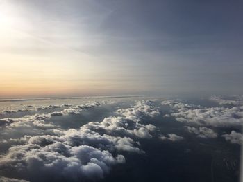 Scenic view of cloudscape against sky