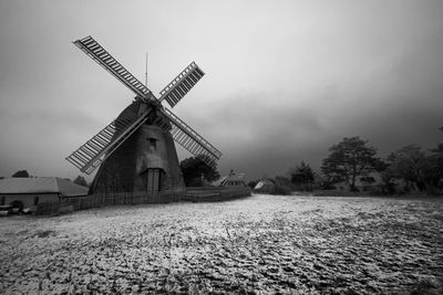 Low angle view of building against sky