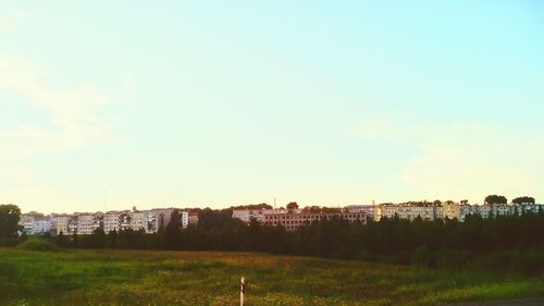 View of cityscape against sky