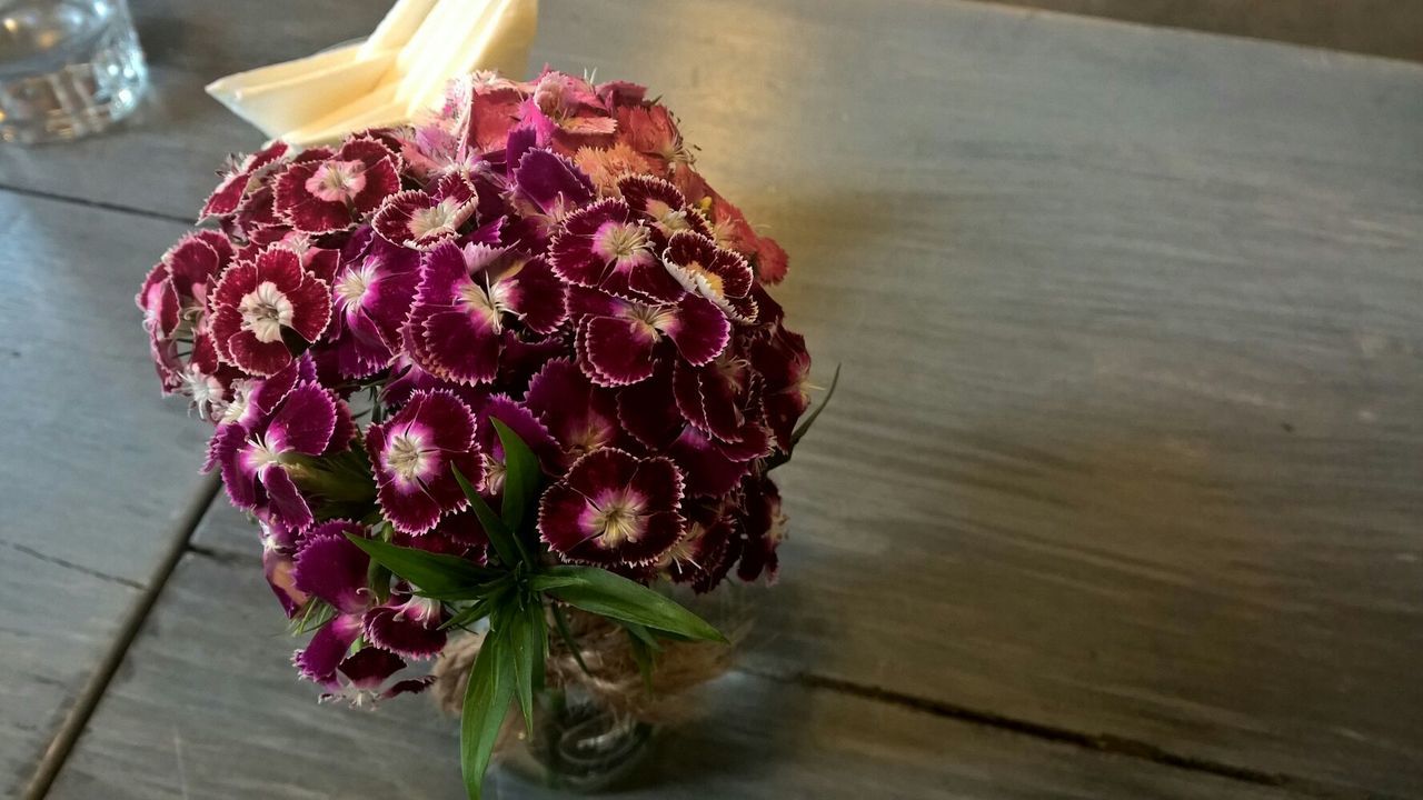 flower, freshness, indoors, no people, table, food, close-up, flower head, day