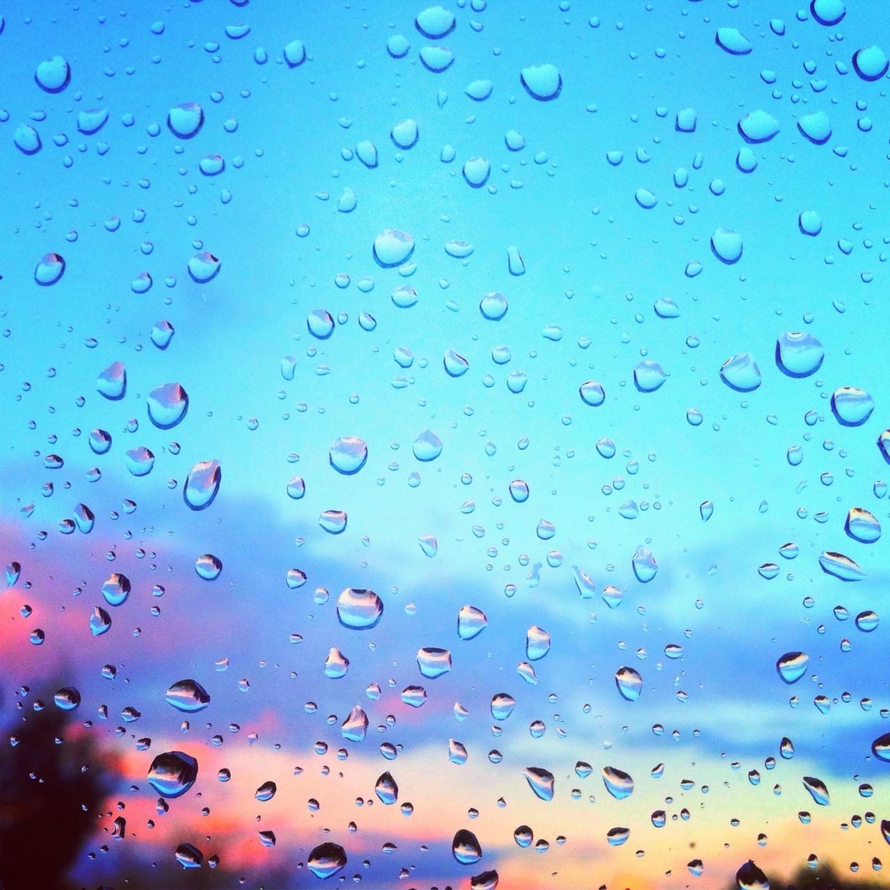 drop, wet, water, window, transparent, sky, full frame, blue, backgrounds, glass - material, indoors, rain, close-up, glass, raindrop, weather, focus on foreground, season, cloud - sky, nature