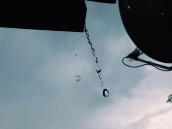 Low angle view of sky