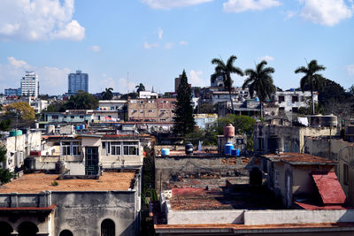 Buildings in city