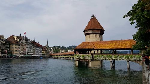 View of historic building against sky