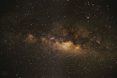 Low angle view of stars in sky